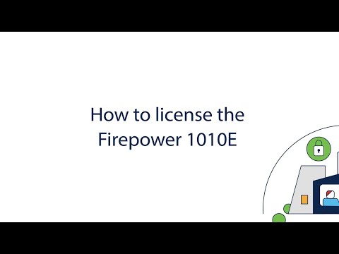 Unboxing Firepower 1010E Firewall 4/6 - Licensing