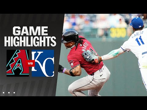 D-backs vs. Royals Game Highlights (7/24/24) | MLB Highlights