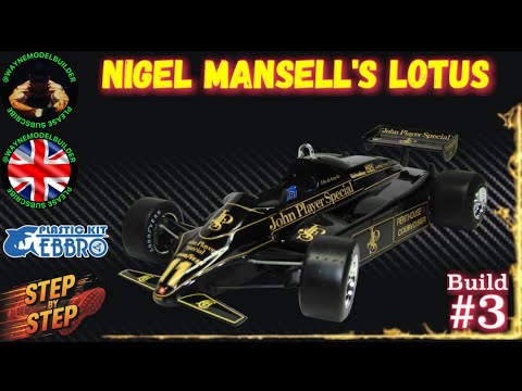 Ebbro - Nigel Mansell - JPS - Type 91 - Build #3
