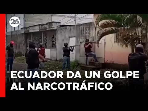 ECUADOR | Incautan 1.000 kilos de droga