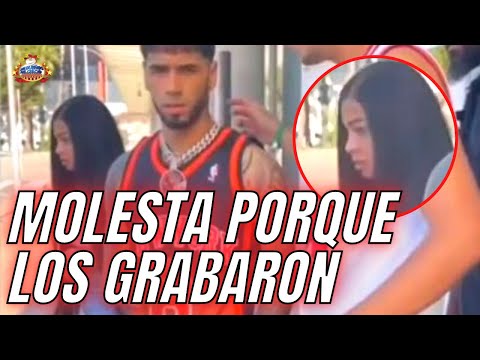 Yailin captada en Video junto a Anuel. MOLESTA en Miami con cara de INFELICIDAD