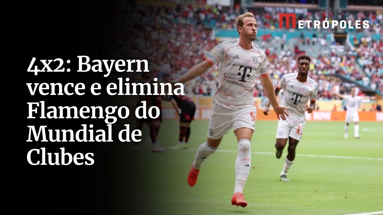 4x2 Bayern vence e elimina Flamengo do Mundial de Clubes
