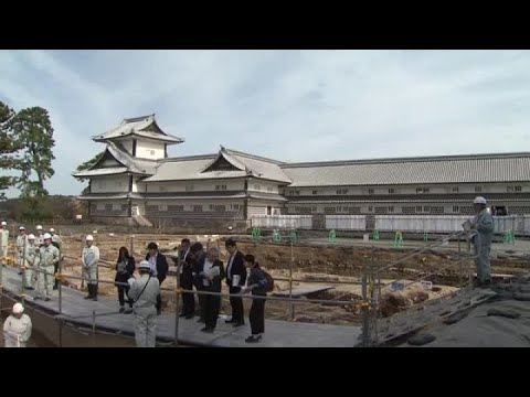 来年3月に着工へ…金沢城公園で復元予定の『二の丸御殿』発掘調査の様子を公開 くぐり抜け階段など紹介 (2024年10月31日)