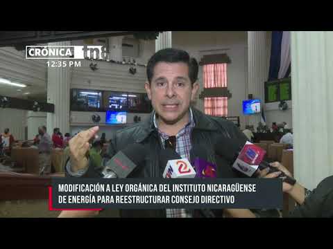 Asamblea Nacional reforma ley orgánica de INE - Nicaragua