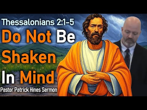 Do Not Be Shaken In Mind - Pastor Patrick Hines Sermon 2 Thessalonians 2:1-5 (KJV)