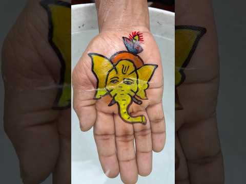 Amazing Lord Ganesha ji Drawing #art #shorts