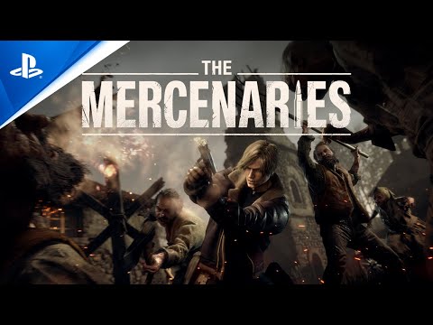 Resident Evil 4 - The Mercenaries Launch Trailer | PS5 & PS4 Games