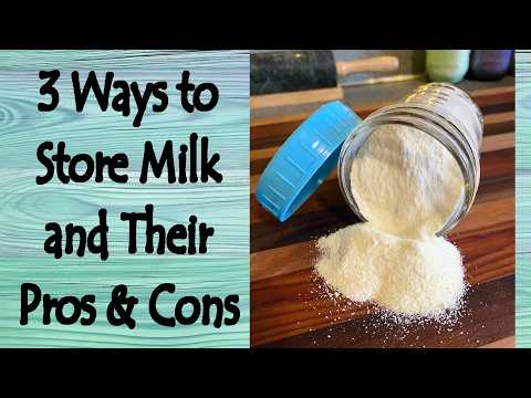 Pros and Cons of These Three Ways to Store Milk
