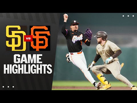 Padres vs. Giants Game Highlights (8/12/25) | MLB Highlights