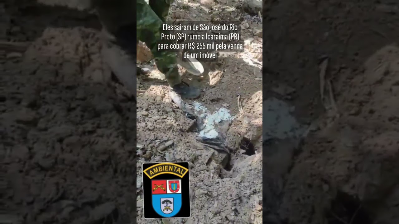 Carro de amigos desaparecidos depois de viajarem para cobrar dívida é achado enterrado no PR vídeo