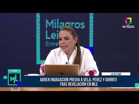 Milagros Leiva Entrevista - FEB 22 - LAS DECLARACIONES DE VILLANUEVA TIENEN QUE SER CORROBORADAS