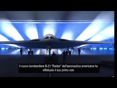 Il primo volo del B-21 "Raider", il nuovo bombardiere dell'Air Force americana