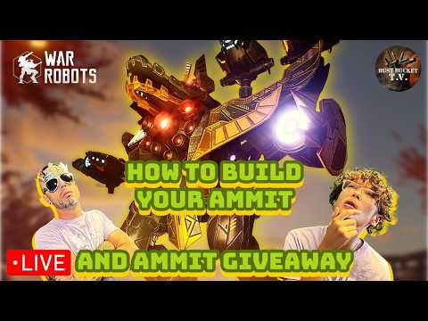 🔴How to Build Your Ammit Bot + Ammit Giveaway - War Robots