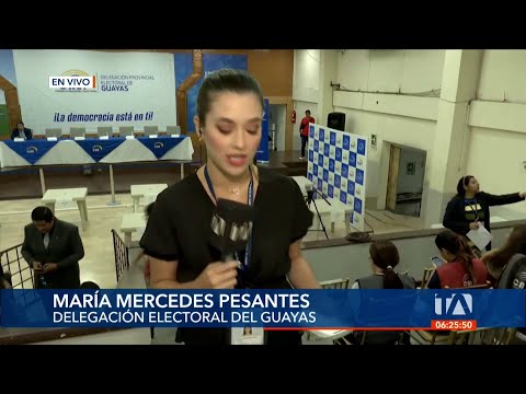 La Delegación del Guayas da inicio a la modalidad del voto en casa