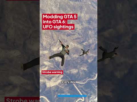 UFO sightings in Los Santos | Modding GTA 5 into GTA 6 🛸
