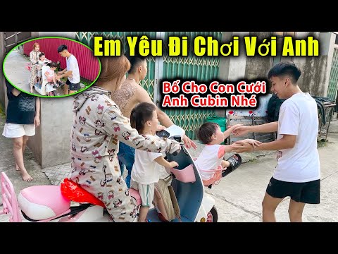 Chanh Chanh Lấy Xe Đạp Điện 1000$ Chở Cubin Với Bắp Đi Chơi Sau Một Ngày Đi Học và Cái Kết
