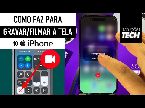 Como GRAVAR a TELA do iPhone