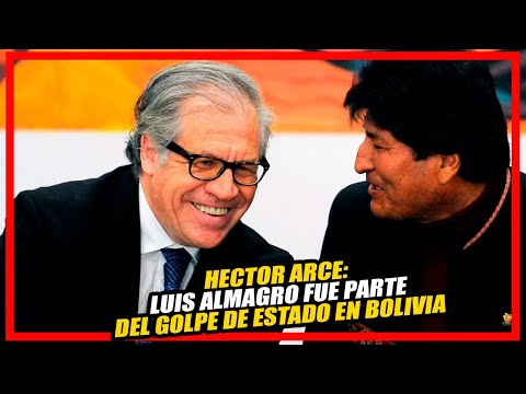 ? HECTOR ARCE: CAMACHO y MESA MANIPULARON el INFORME de la OEA, ALMAGGRO FUE PARTE DEL GOLPE ?