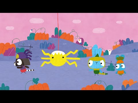 ХОРОБРІ ЗАЙЦІ / BRAVE BUNNIES. НІЧ ГАРБУЗЯНИХ ЖАХІВ. ЄНОТ. Мультики для дітей українською.