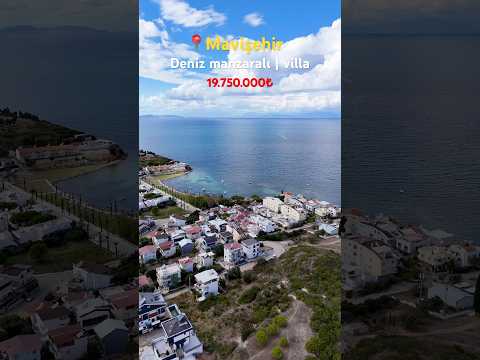 DİDİM MAVİŞEHİRDE FULL DENİZ MANZARALI SATILIK VİLLA