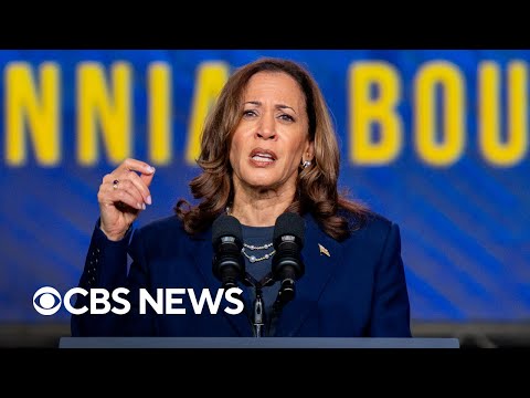 Kamala Harris speaks at Black sorority's conference after Trump attacks her race | full video