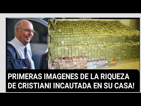 PRIMERAS IMAGENES DE LA RIQUEZA INCAUTADA A ALFREDO CRISTIANI EXPRESIDENTE DE EL SALVADOR
