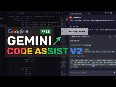 Gemini Code Assist 2.0 (New Upgrades): This IS ACTUALLY USEFUL Now! (Tools Mode, Snippets & More!)