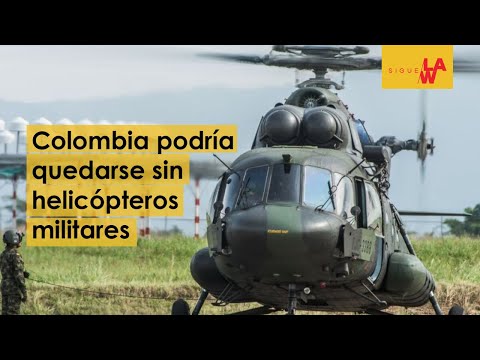 Colombia podría quedarse sin helicópteros militares por falta de mantenimiento