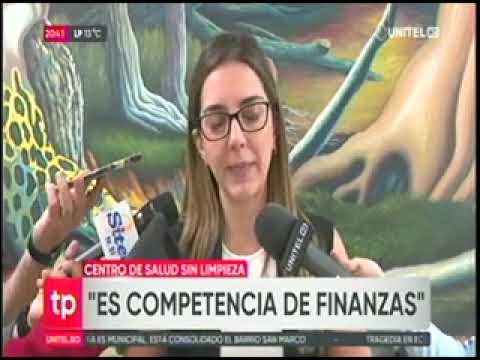 17062024 ADRIANA AMELUNGE LA LIMPIEZA DE HOSPITALES ES COMPETENCIA DE FINANZAS UNITEL