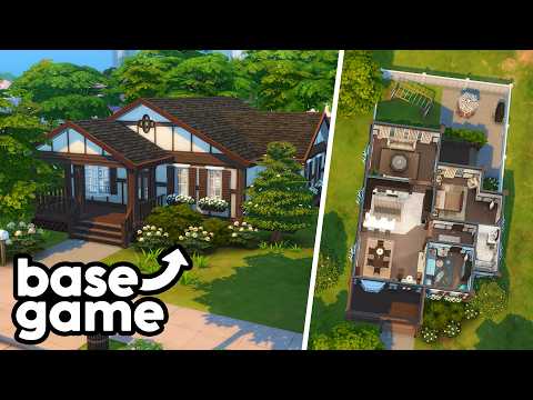 Base Game Craftsman // The Sims 4 Speed Build