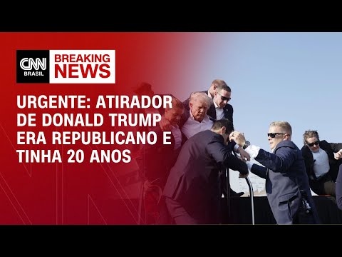 ​Urgente: atirador de Donald Trump era republicano e tinha 20 anos | CNN NEWSROOM