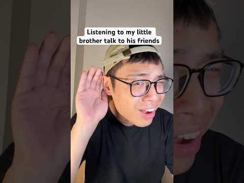 Listening to my little brother talk to his friends 😞 #birdtrend