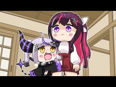 【手描き】魔王AZKiに蹂躙されるラプ様【ラプラス・ダークネス/AZKi/ホロライブ切り抜き漫画】