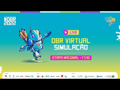 LIVE - Etapa Nacional Virtual OBR 2022 - Finais Simulação Nível 01
