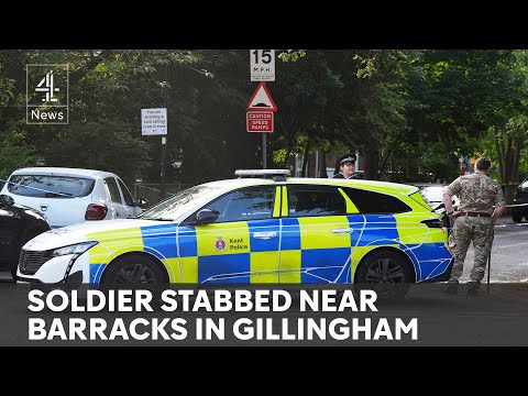 Soldier repeatedly stabbed near barracks in Kent
