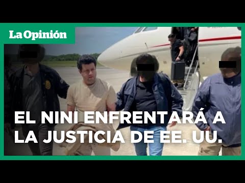 Primeras imágenes de la extradición de “El Nini”, exjefe de seguridad de Los Chapitos | La Opinión