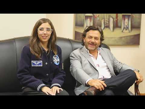 El gobernador Sáenz recibió a Noel de Castro, la joven salteña que estudia en la NASA