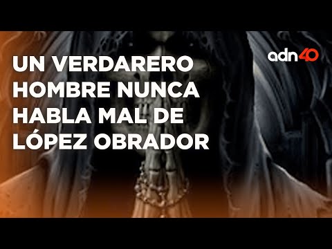 Hombre le reza a López Obrador, a la santa muerte de México I Todo Personal