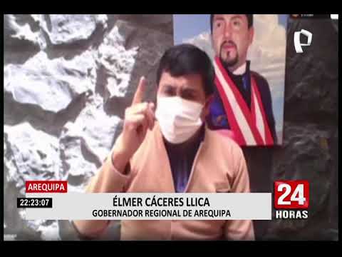 Arequipa: Cáceres Llica insiste en comprar vacunas rusas contra COVID-19