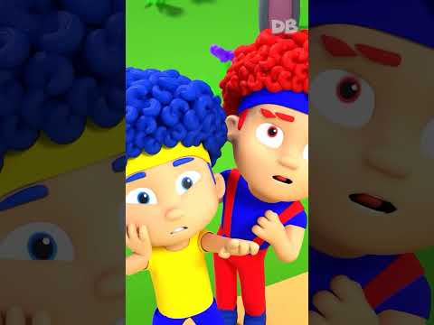 ¿Quién está detrás de la cerca? 👀 | D Billions Canciones Infantiles #shorts #db