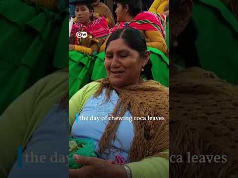 Bolivia's coca leaf chewing day: country pushes for global coca leaf decriminalization | DW News