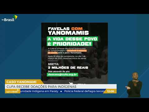 RJ | Yanomami: Cufa arrecada recurso para construção de hospitais