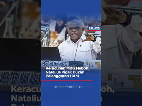 Video thumbnail Keracunan MBG Heboh, Natalius Pigai Bukan Pelanggaran HAM