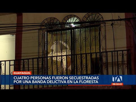 4 personas secuestradas fueron ubicadas en una casa en La Floresta, sur de Guayaquil