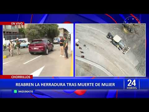 Reabren La Herradura tras muerte de una mujer por derrumbe en Chorrillos