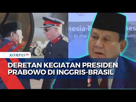 Usai dari Brasil, Presiden Prabowo Tiba di Inggris Temui Raja Charles III