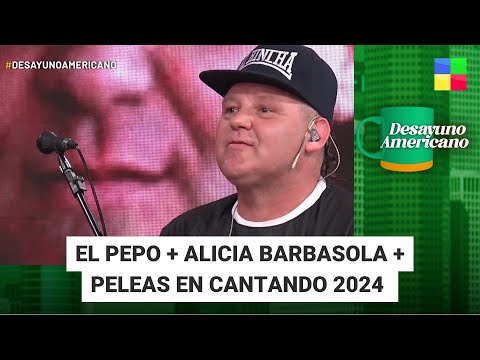 El Pepo + Alicia Barbasola + Peleas en Cantando 2024 #DesayunoAmericano | Programa (15/10/24)