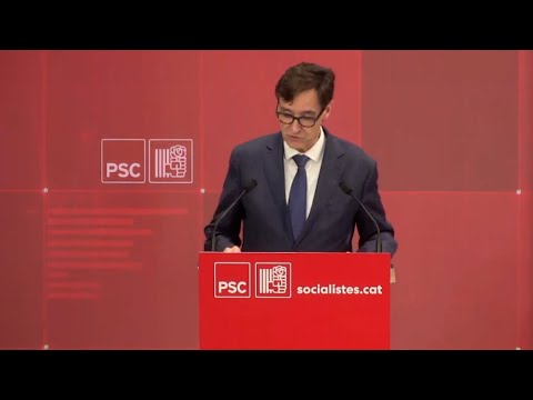 Illa celebra el acuerdo PSOE-ERC y la nueva etapa lejos de la ruptura política