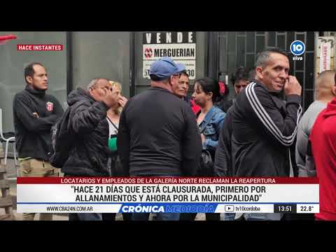 Trabajadores de Galería Norte reclaman la reapertura