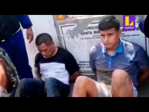 Huachipa: capturan a sujetos que arrastraron a mujer para robarle un celular
